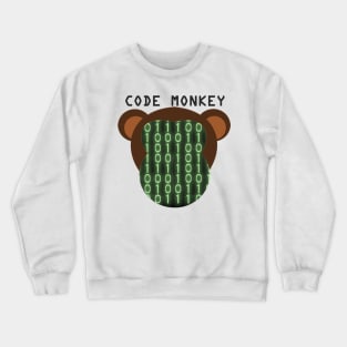 Code Monkey Crewneck Sweatshirt